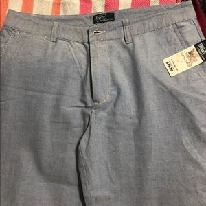 Girls blue Ralph Lauren khakis